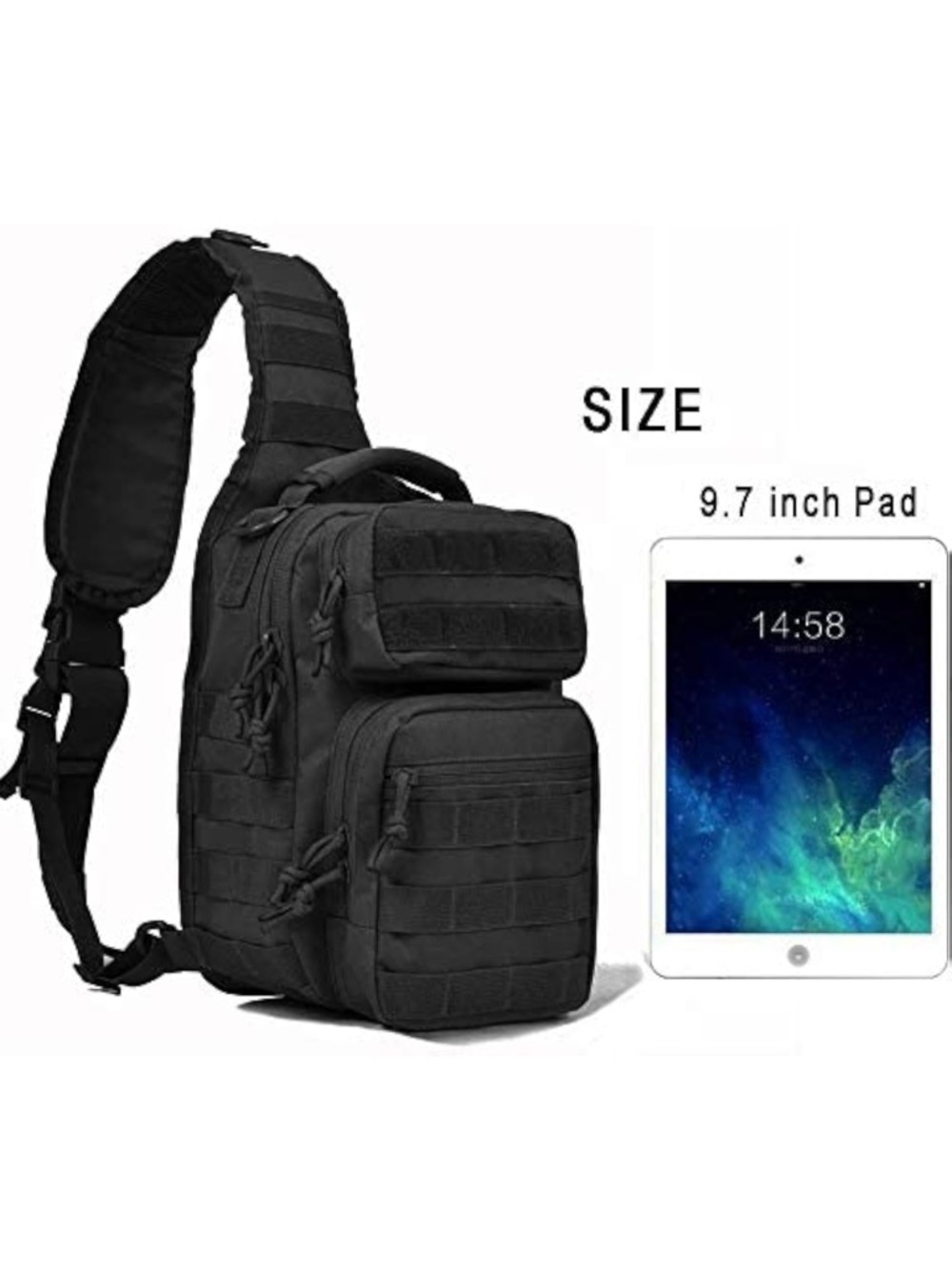 Reebow Gear-Tactical Single-Shoulder Sling Bag - Picture 7 of 12